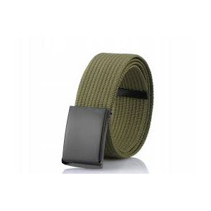 PASEK DO SPODNI PARCIANY KHAKI.